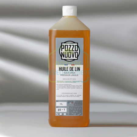 Huile de lin pour finition des enduits et traitement du bois Pozzo Nuovo