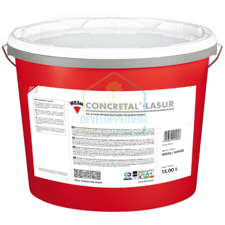 Lasure minérale pour béton KEIM Concretal-Lasur