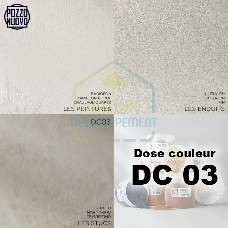 Dose Couleur pour badigeon stuc ou enduit Pozzo Nuovo – Image 4