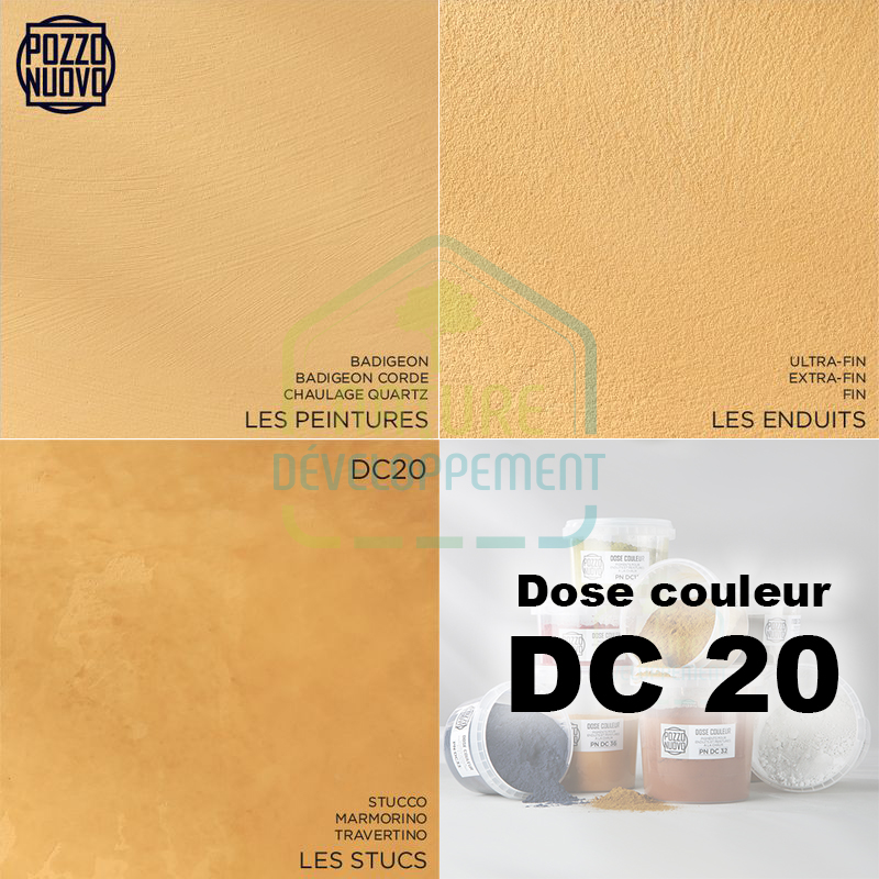 Dose Couleur pour badigeon stuc ou enduit Pozzo Nuovo – Image 21
