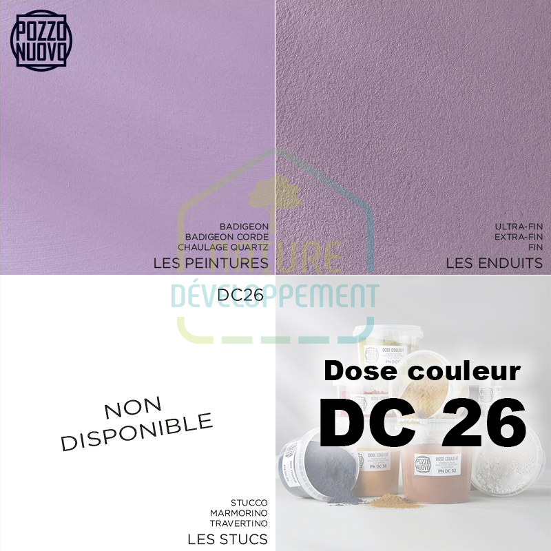 Dose Couleur pour badigeon stuc ou enduit Pozzo Nuovo – Image 27