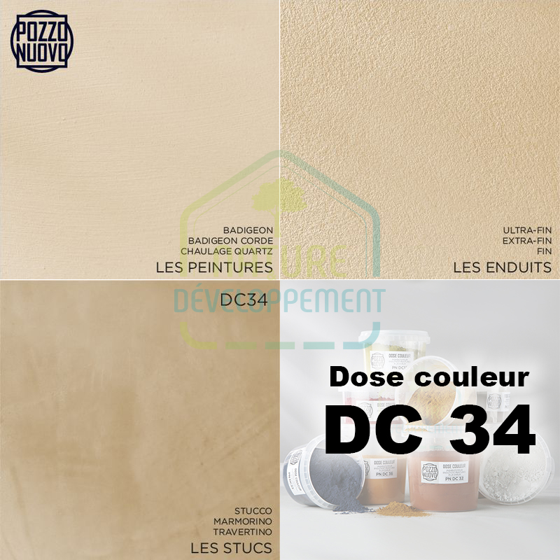 Dose Couleur pour badigeon stuc ou enduit Pozzo Nuovo – Image 35