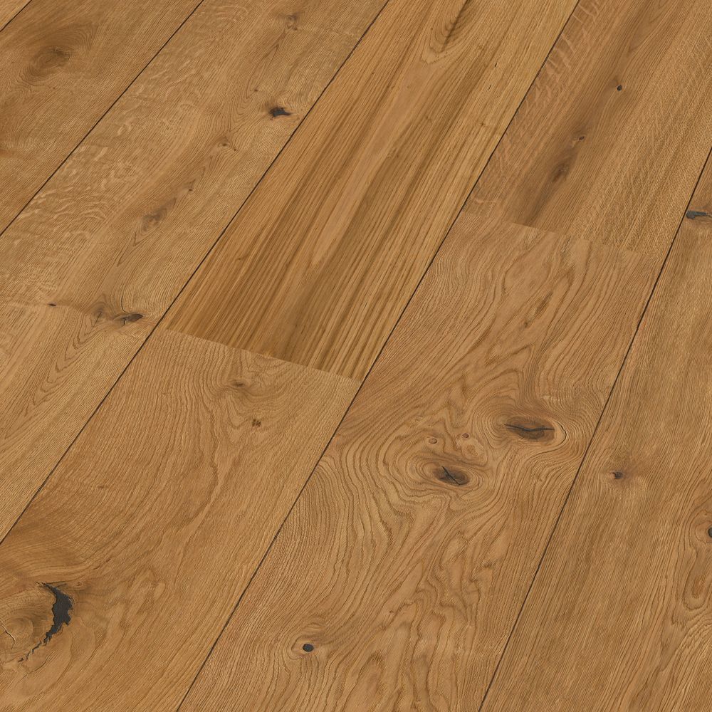 Sol en bois huile nature lame XXL Lindura HD400 Meister