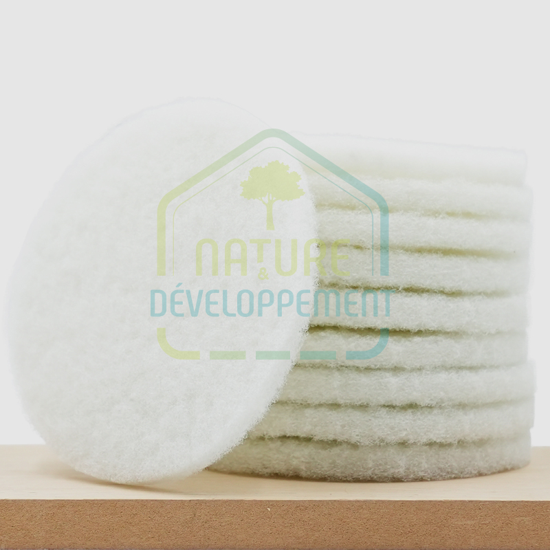 Pad blanc Ø 150mm Rubio – Image 2