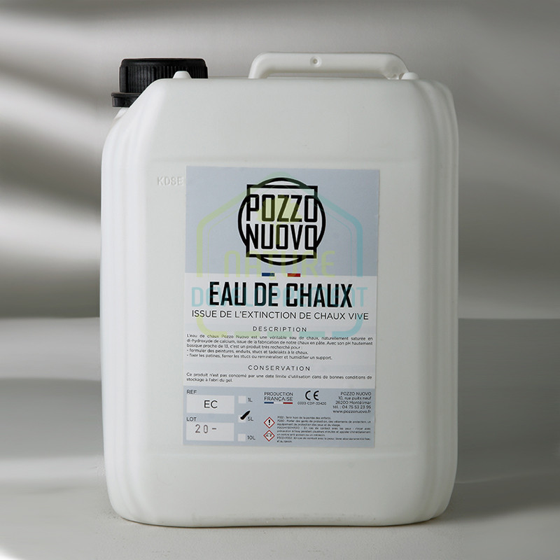 Eau de chaux issue de la fabrication de la chaux en pâte Pozzo Nuovo – Image 2