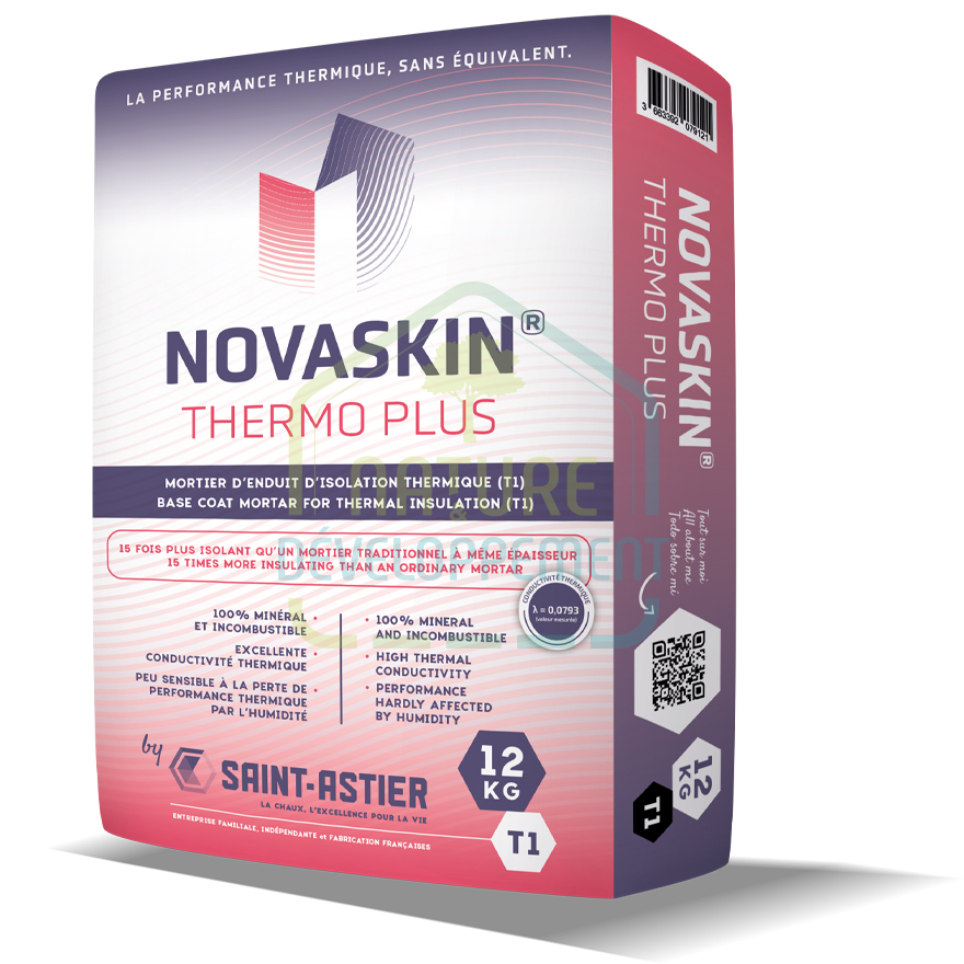 Enduits isolant et de finition à la chaux NOVASKIN de Saint Astier – Image 4