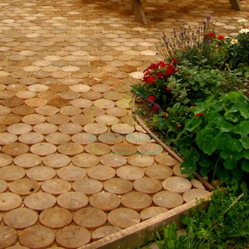 Pavé de bois