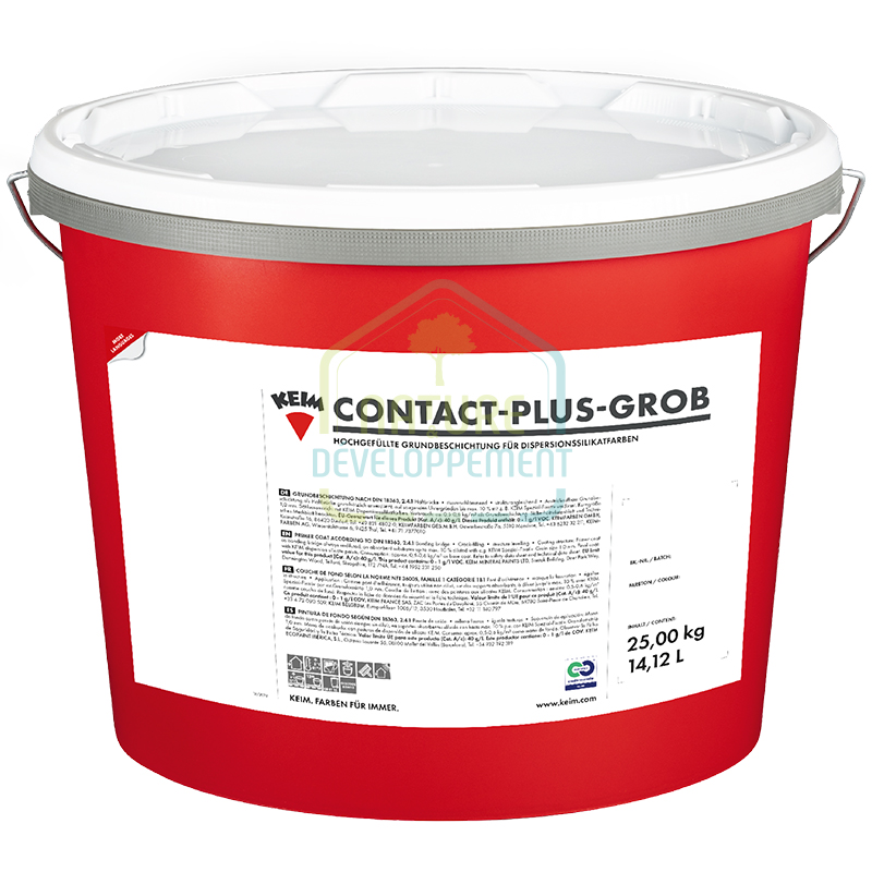 Sous-couche très garnissante KEIM Contact Plus-Grob