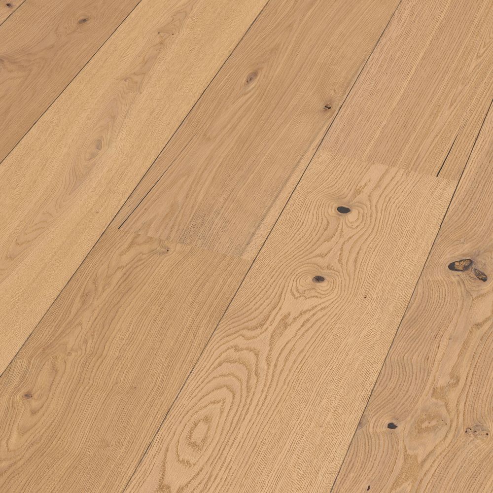 Sol en bois vernis ultra mat lame XXL Lindura HD400 Meister