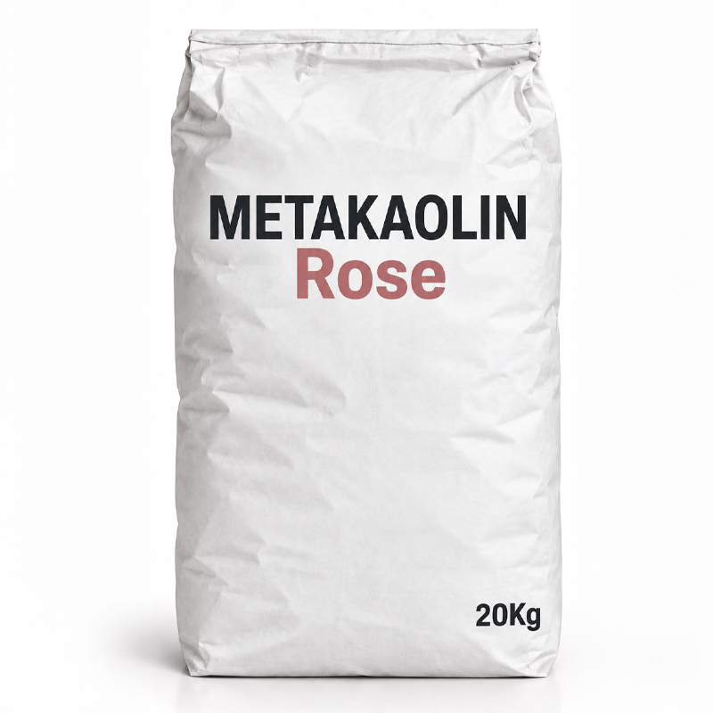 Métakaolin rose – Pouzzolane pour enduits et mortiers à la chaux