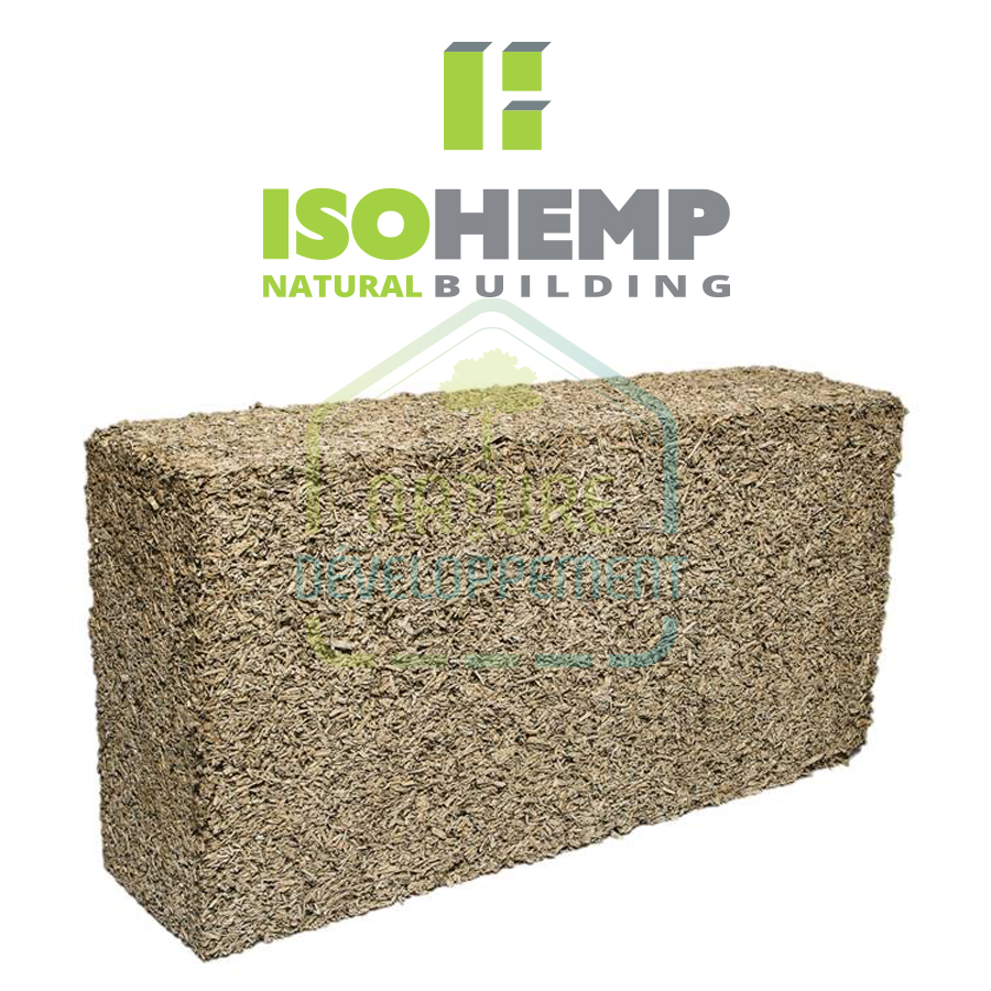 Bloc de Chanvre et Chaux à maçonner Isohemp – Image 3