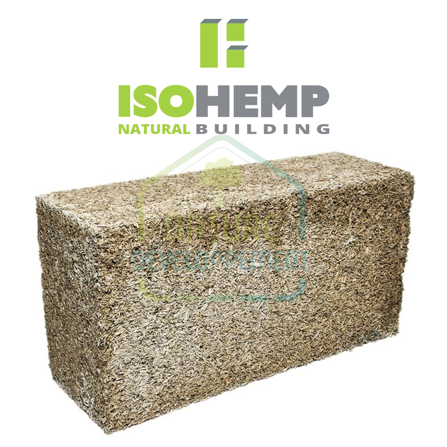 Bloc de Chanvre et Chaux à maçonner Isohemp – Image 2