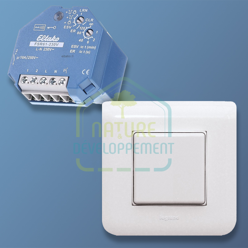 Bouton poussoir commande sans fil et sans pile Eltako – Image 2