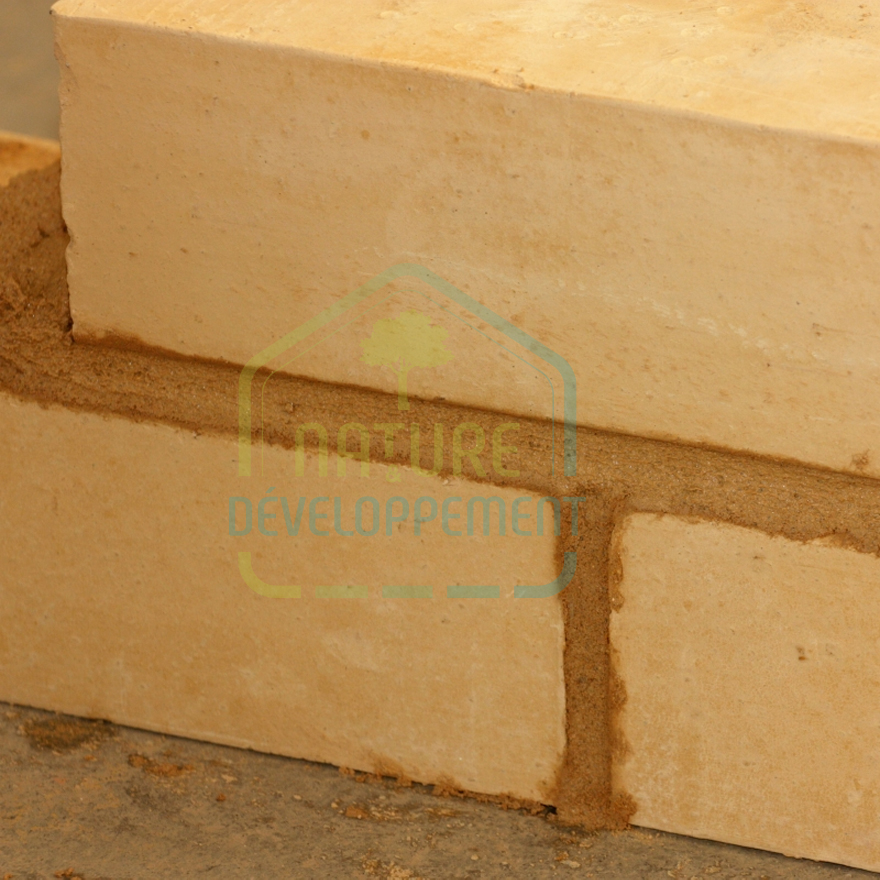 Brique de terre crue BTC stabilisée à la chaux Argilus – Image 6