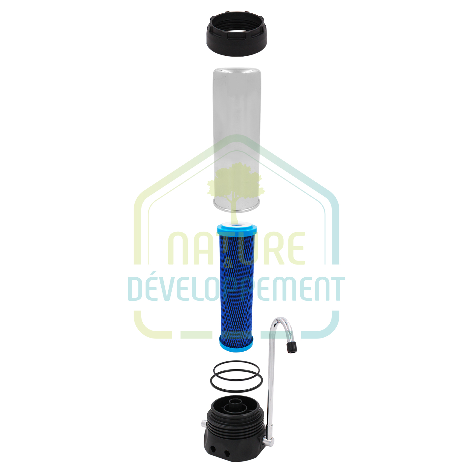 Filtre sur évier INOX HYDROPURE – Image 2