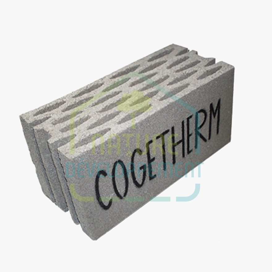 COGETHERM - Parpaing à base de pierre ponce, bloc isolant – Image 2