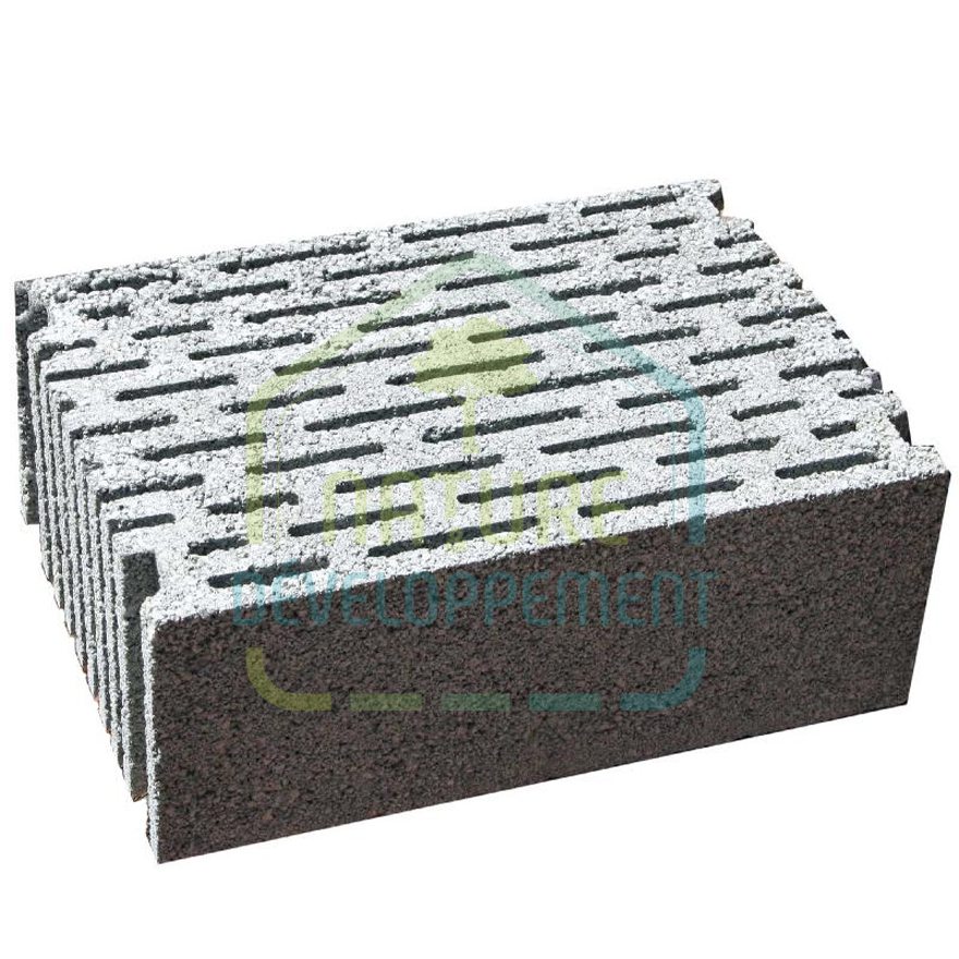 COGETHERM - Parpaing à base de pierre ponce, bloc isolant