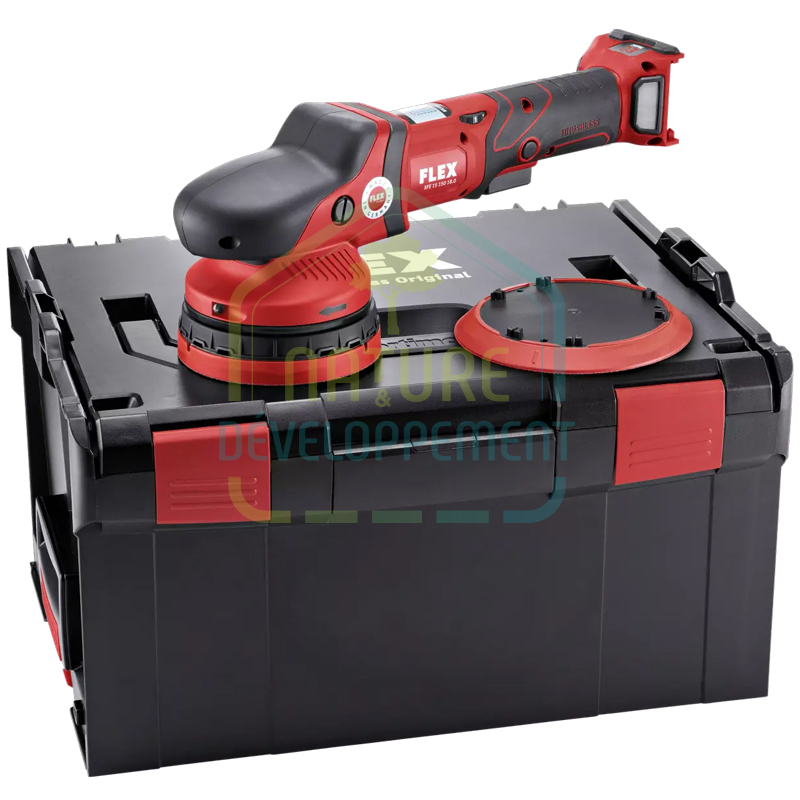 Polisseuse excentrique sur batterie 18,0 V XFE 15 150 18.0-EC/5.0 de FLEX – Image 4