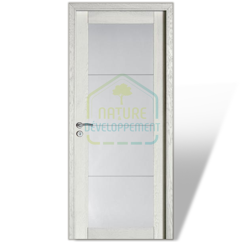 Porte intérieure BORA Modulo de Rozière Modèle vitré uni pose traditionnelle – Image 5