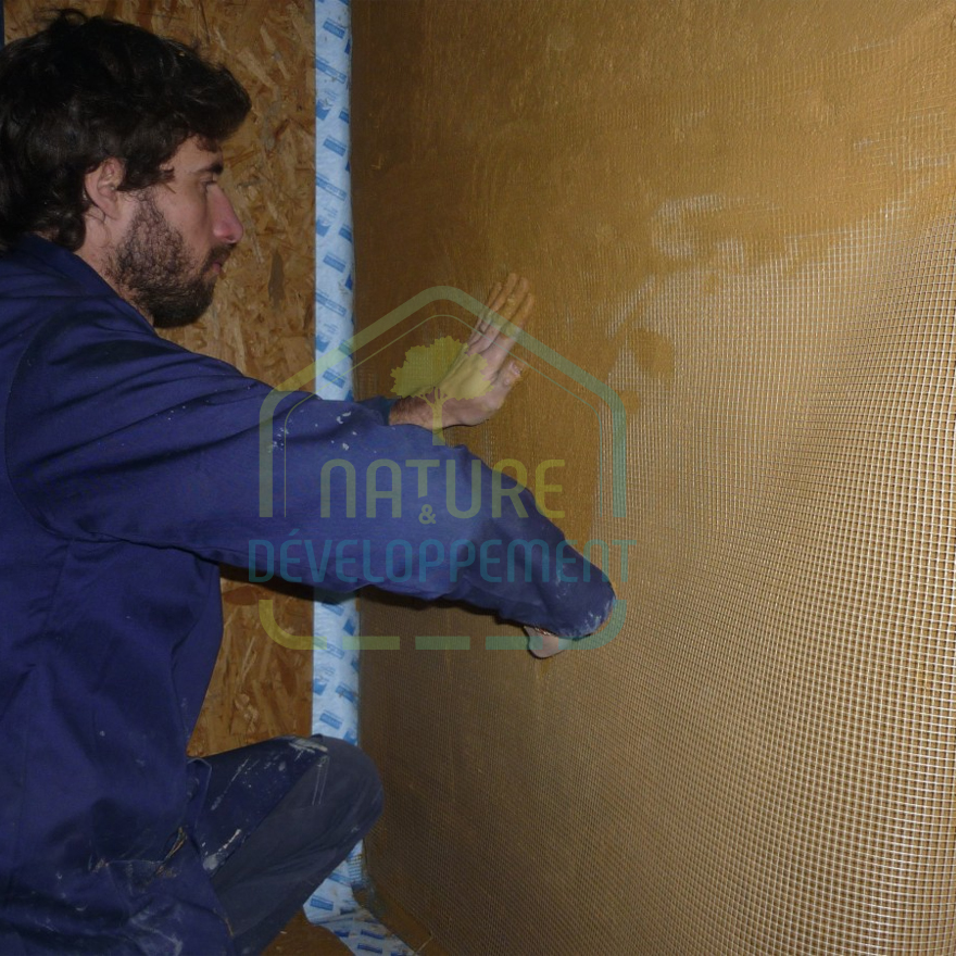 Toile de Jute pour renforcer les enduits terre Argilus – Image 2