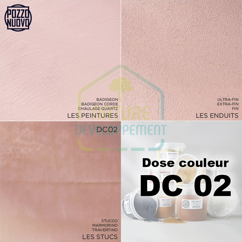 Dose Couleur pour badigeon stuc ou enduit Pozzo Nuovo – Image 3
