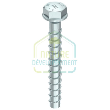 Vis d'ancrage sans cheville pour béton MULTI-MONTI-plus SSK HECO fixation démontable