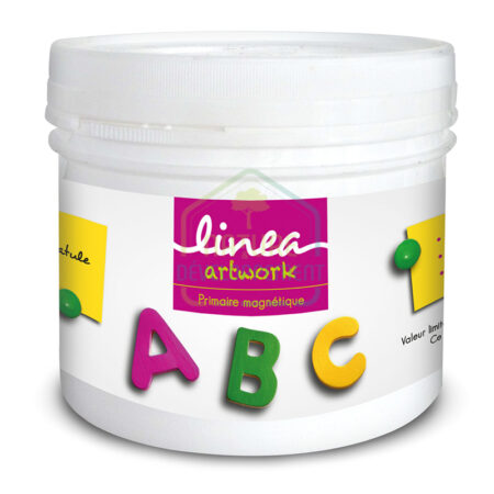 Peinture magnétique grise LINEA ART WORK de Natura