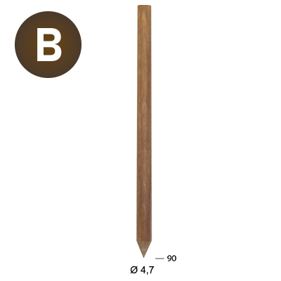 Clou sans tête en bois 4,7mm Lignoloc Alsafix – Image 3
