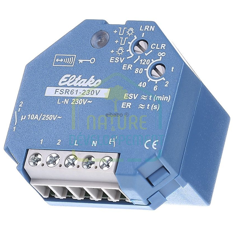 Bouton poussoir commande sans fil et sans pile Eltako – Image 3