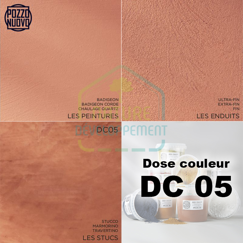 Dose Couleur pour badigeon stuc ou enduit Pozzo Nuovo – Image 6