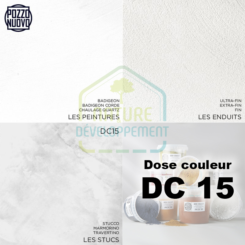 Dose Couleur pour badigeon stuc ou enduit Pozzo Nuovo – Image 16