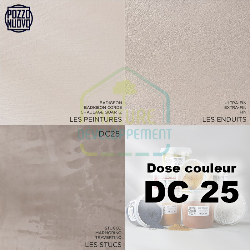 Dose Couleur pour badigeon stuc ou enduit Pozzo Nuovo – Image 26