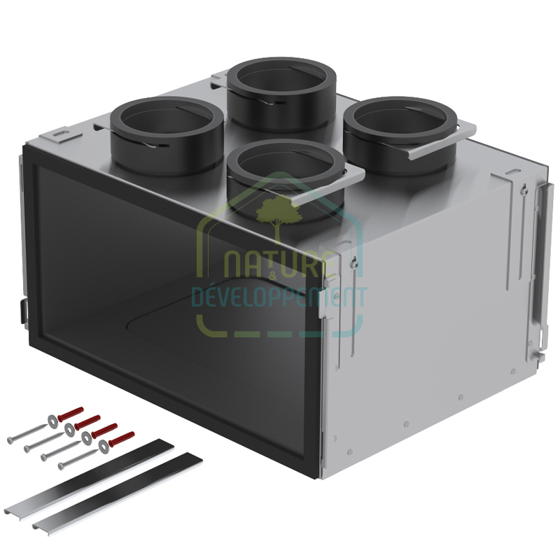Caisson de distribution d'air pré-isolé et modulable ComfoWell Therm 420 ZEHNDER – Image 3