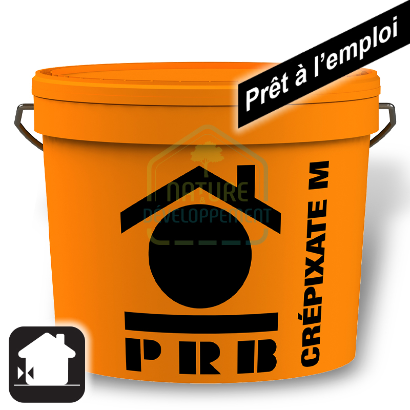 Revêtement minéral extérieur et intérieur CRÉPIXATE de PRB