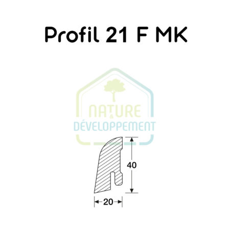 Plinthe - Profile 21 F MK MEISTER