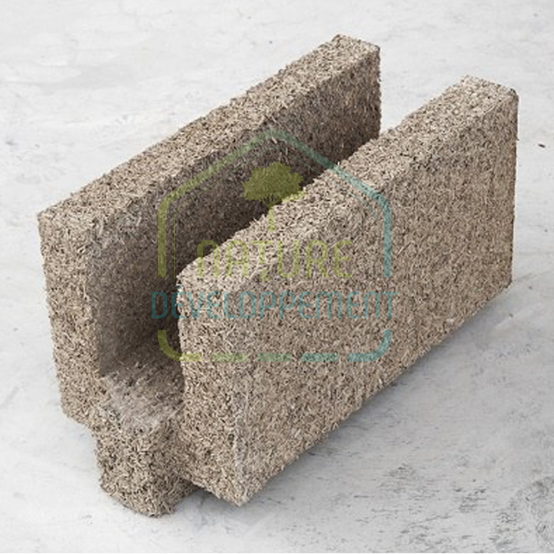 BLOC DE CHANVRE à maçonner BIOSYS – Image 2
