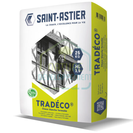 Chaux hydraulique HL3,5 TRADECO 25Kg de Saint Astier