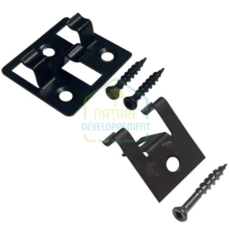 Clips Fixation Inox pour Terrasse Bambou MATGREEN