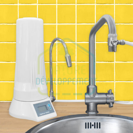 Filtre sur évier DIGITAL HYDROPURE