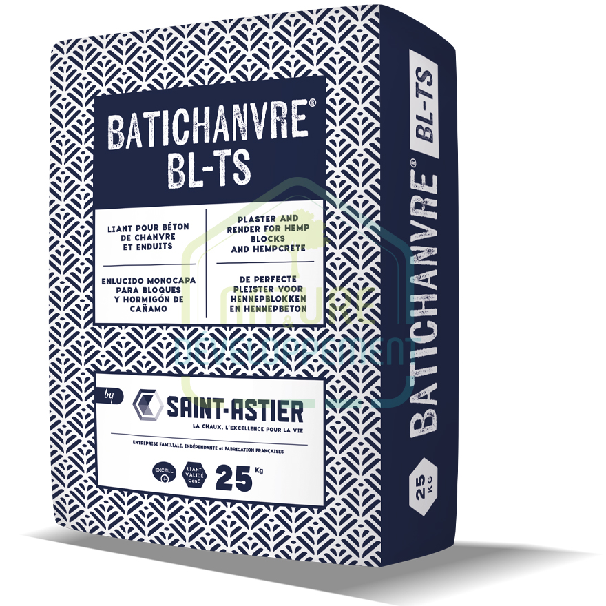 Chaux pour béton de chanvre BATICHANVRE PLUS gris ou blanc de Saint Astier – Image 4