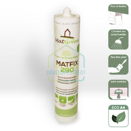 Mastic-colle blanc MATFIX 290ML MATGREEN