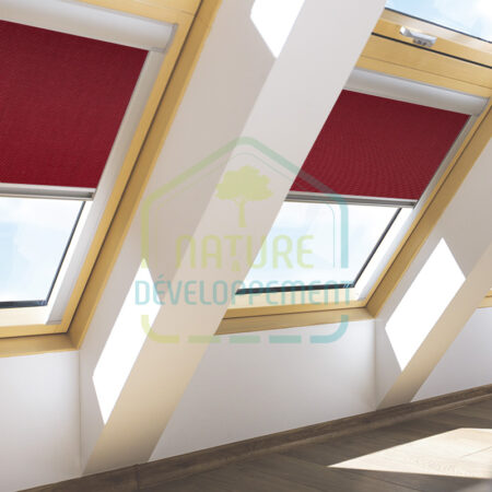 Store électrique occultant pour fenêtre Fakro ARF Z-WAVE couleur 056