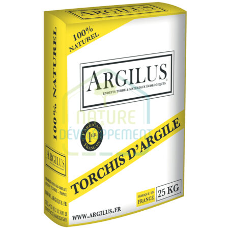Torchis terre et paille prêt à l'emploi Argilus