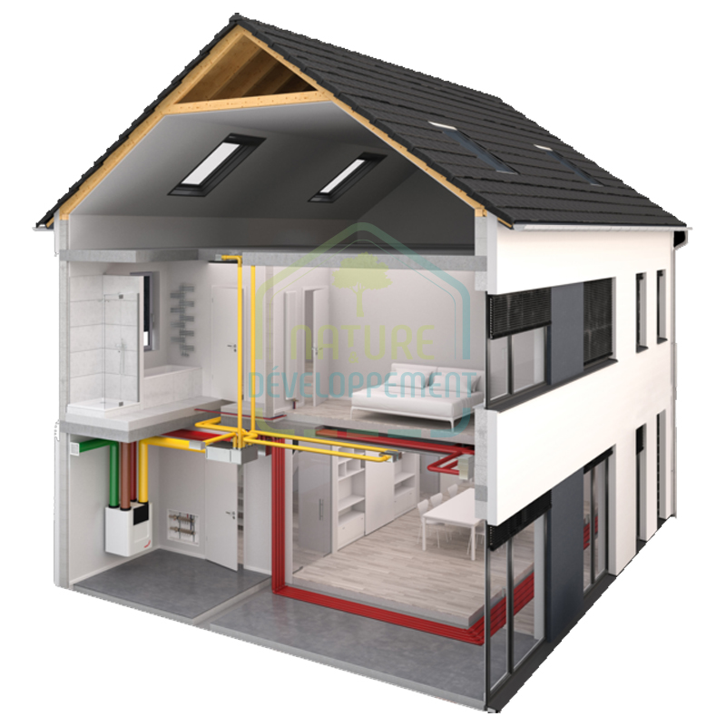 VMC double flux Comfoair Q de Zehnder – Image 2