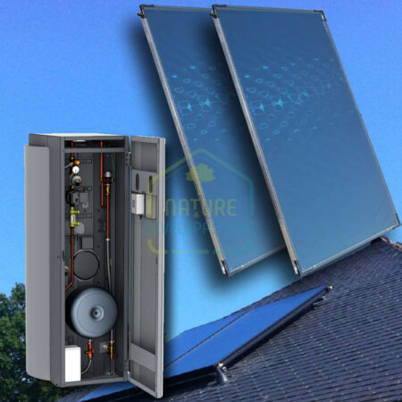 Chauffe-eau solaire 2 capteurs verticaux 300L SOLAR COMPAQ PRESSO