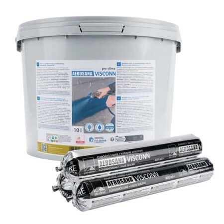 Etanchéité à l’air pulvérisable AEROSANA VISCONN bleu-noir Pro clima