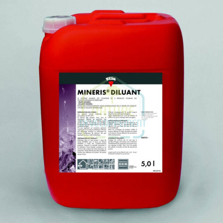 Impression minérale et diluant à base de silicate de potassium
