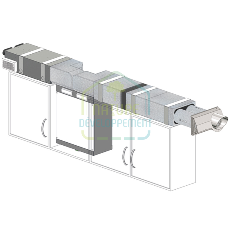VMC double flux comfoair 180 de Zehnder – Image 4
