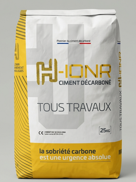 CIMENT DÉCARBONÉ H-IONA SSC 32,5 N - SAC 25 KG