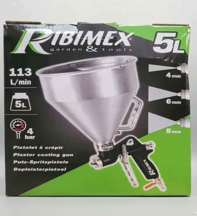 PISTOLET À LIÈGE PROJETÉ SOLIÈGE - GODET 5 LITRES